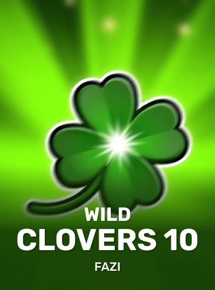 Wild Clovers 10 game tile